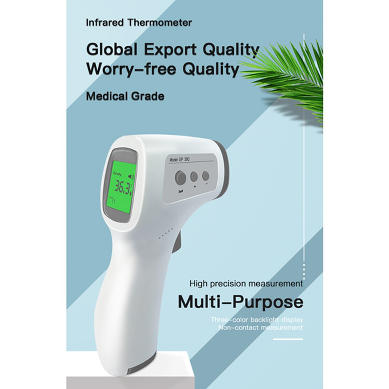 Product image: Θερμόμετρο υπέρυθρων μετώπου - gp300, , medium-null