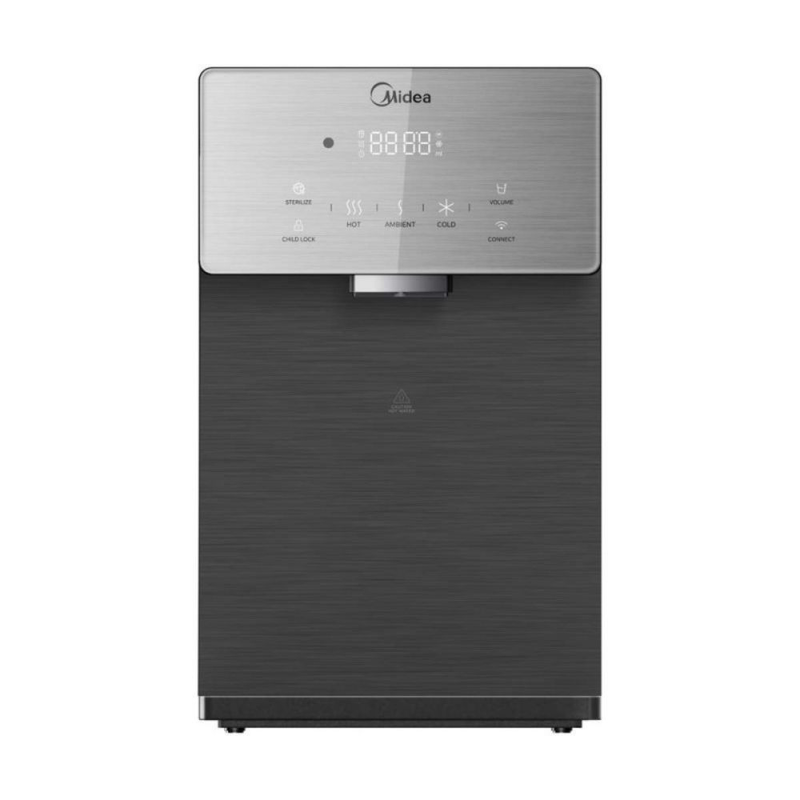 Product image: Midea jl2245 πολυλειτουργικός διανομέας νερού με uv αποστείρωση, αυτόματη καθαριότητα & Wi-Fi, ασημί, , medium-null