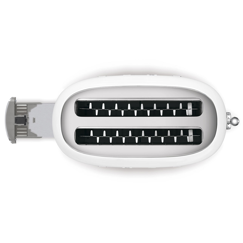 Smeg 50's toaster 2 extra-wide slots - white image number null