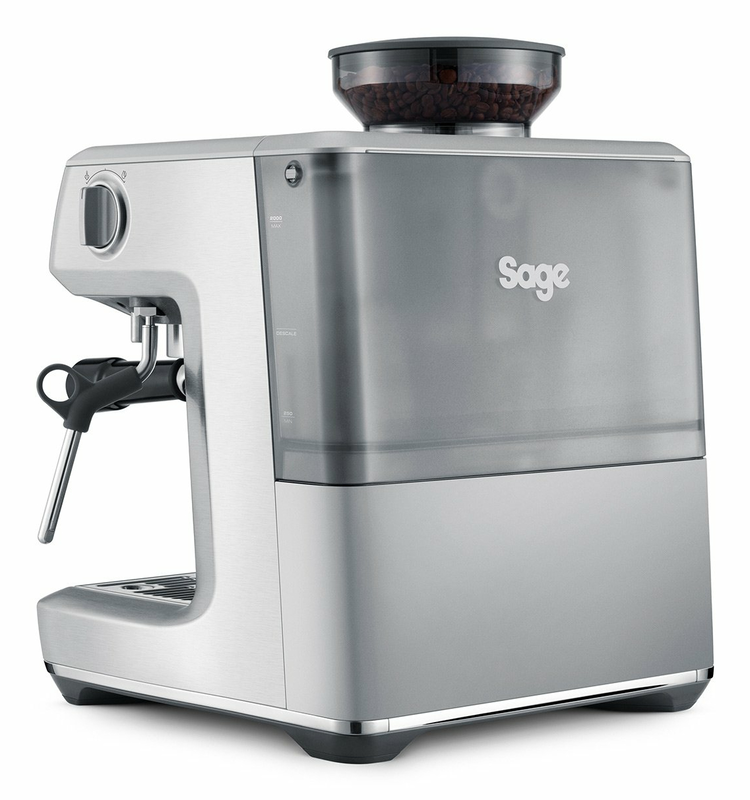 Sage ses876bss4guk1 espresso &mu;&eta;&chi;&alpha;&nu;ή 1850w &pi;ί&epsilon;&sigma;&eta;&sigmaf; 15bar &gamma;&iota;&alpha; espresso &mu;&epsilon; &mu;ύ&lambda;&omicron; silver, , medium-null