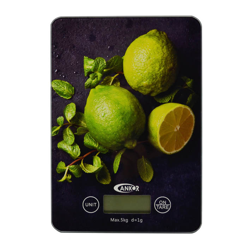 Ankor kitchen scale 5kg lime, , medium image number null
