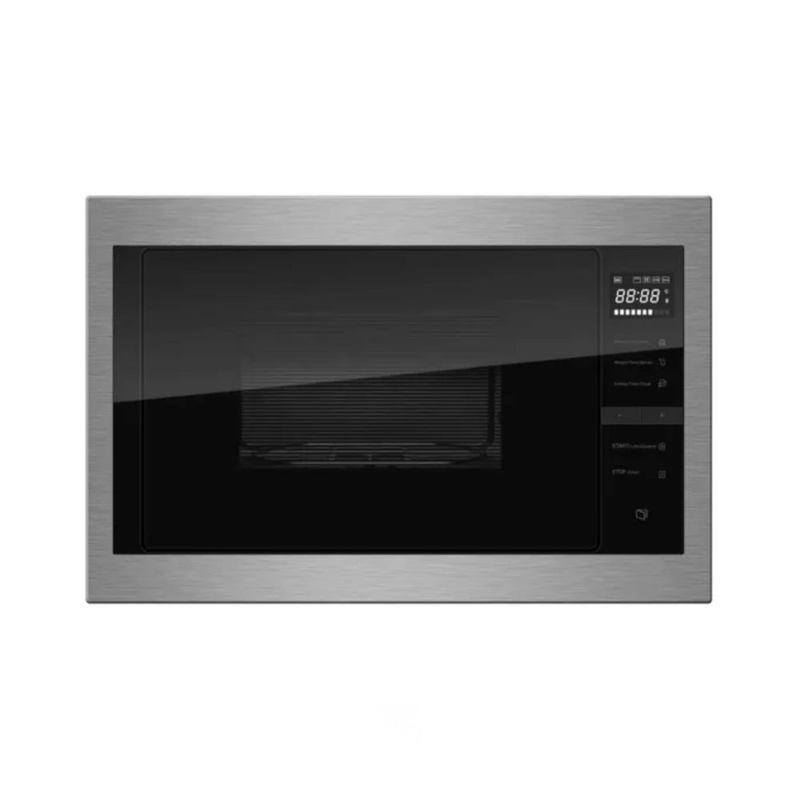 Product image: Midea εντοιχιζόμενος φούρνος μικροκυμάτων 25l 900w με grill, 2 λειτουργίες θέρμανσης & 8 προγράμματα, inox tg925e3bks, , medium-null