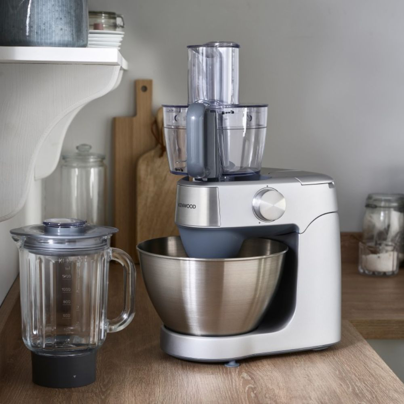 Kenwood prospero+ κουζινομηχανή 1000w με ανοξείδωτο κάδο 4.3lt, 6 ταχύτητες & 12 εξαρτήματα για ζύμες & μείγματα, , medium-null