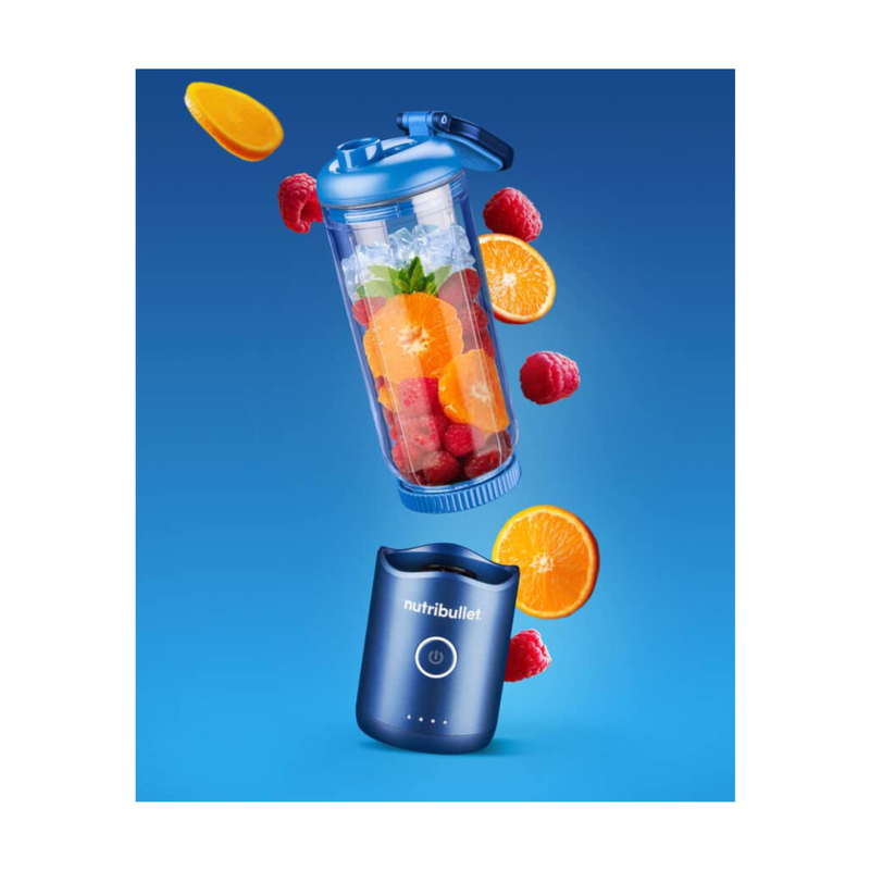 Nutribullet nbp013bl flex to go portable blender blue-null