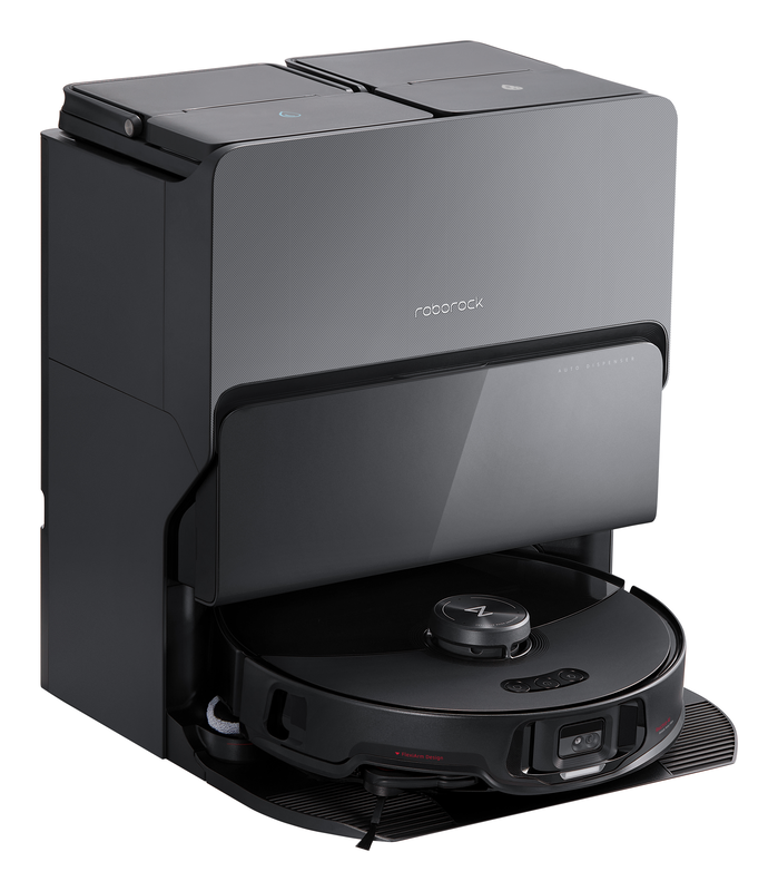 Roborock s8 maxv ultra robot vacuum with autoempty carpet cleaning Wi-Fi black-null