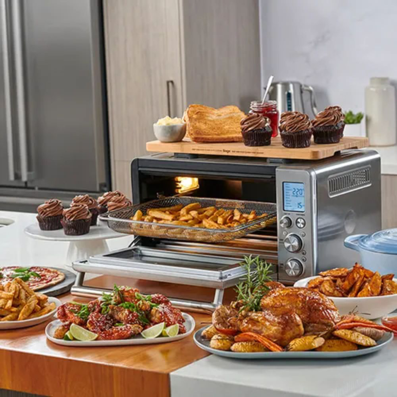 Product image: Sage smart oven Air fryer – πολυλειτουργικός φούρνος με 10 λειτουργίες και υγιεινή τεχνολογία Air fry, , medium-null