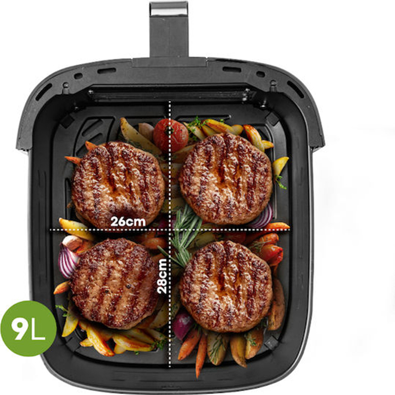 Product image: Izzy224954 iz-8227 Air fryer 9lt ασημί, , medium-null