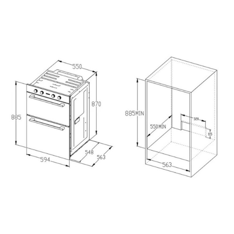 Midea &delta;&iota;&pi;&lambda;ό&sigmaf; &epsilon;&nu;&tau;&omicron;&iota;&chi;&iota;&zeta;ό&mu;&epsilon;&nu;&omicron;&sigmaf; &phi;&omicron;ύ&rho;&nu;&omicron;&sigmaf; 72l + 38l &mu;&epsilon; 7 &lambda;&epsilon;&iota;&tau;&omicron;&upsilon;&rho;&gamma;ί&epsilon;&sigmaf;, &epsilon;&nu;&epsilon;&rho;&gamma;&epsilon;&iota;&alpha;&kappa;ή &kappa;&lambda;ά&sigma;&eta; a, &mu;&alpha;ύ&rho;&omicron; mdod70m30do-x, , medium-null
