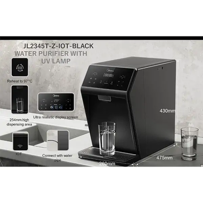 Midea water purifier  jl2345t-z-iot  black, , medium