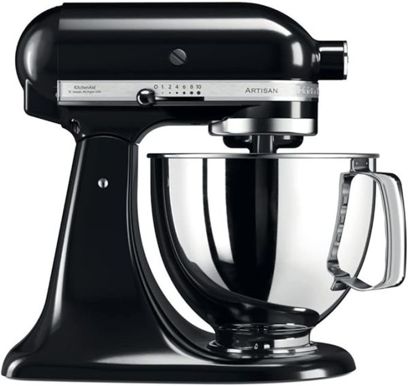 Kitchenaid mixer tilt-head 4.8l - artisan - onyx black image number null