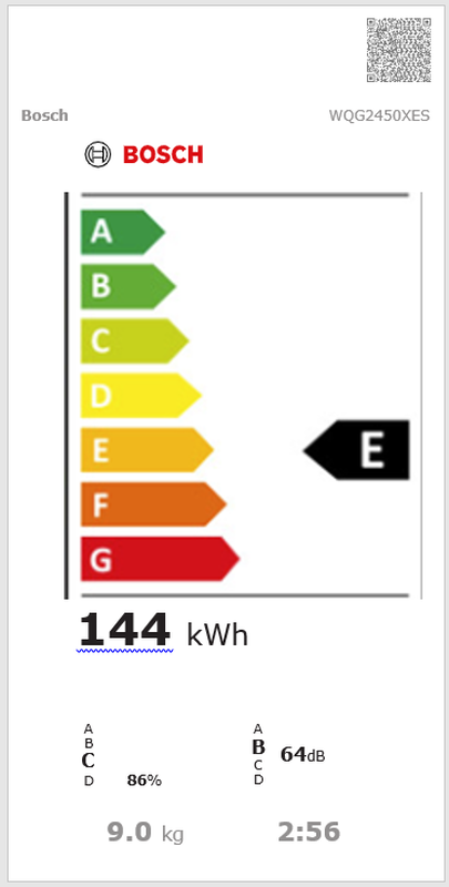 Bosch wqg2450xes &sigma;&tau;&epsilon;&gamma;&nu;&omega;&tau;ή&rho;&iota;&omicron; &rho;&omicron;ύ&chi;&omega;&nu; 9 kg &mu;&epsilon; &alpha;&nu;&tau;&lambda;ί&alpha; &theta;&epsilon;&rho;&mu;ό&tau;&eta;&tau;&alpha;&sigmaf;, inox, , medium-null