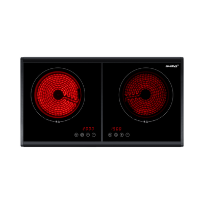 Steba double ceramic glass hob hk 250, , medium