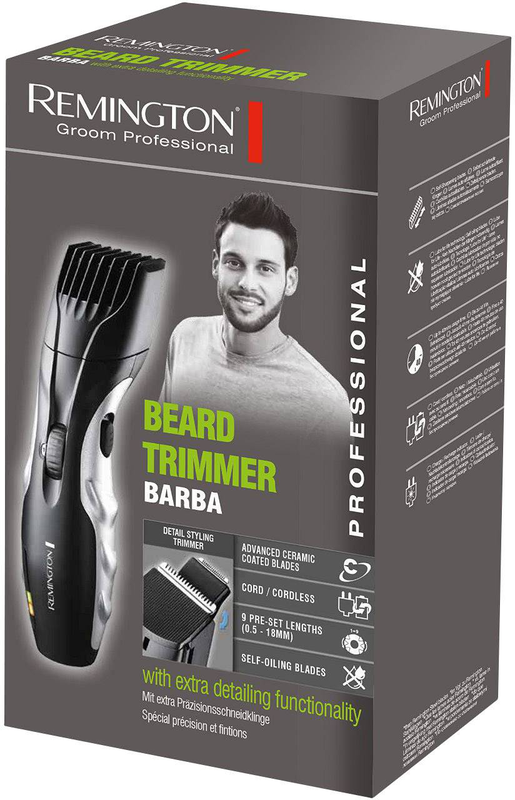 Remington mb320 beard trimmer rechargeable, , medium-null