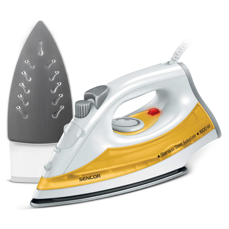 Sencor ssi 2028yl steam iron 200ml 1.6kw, , medium image number null