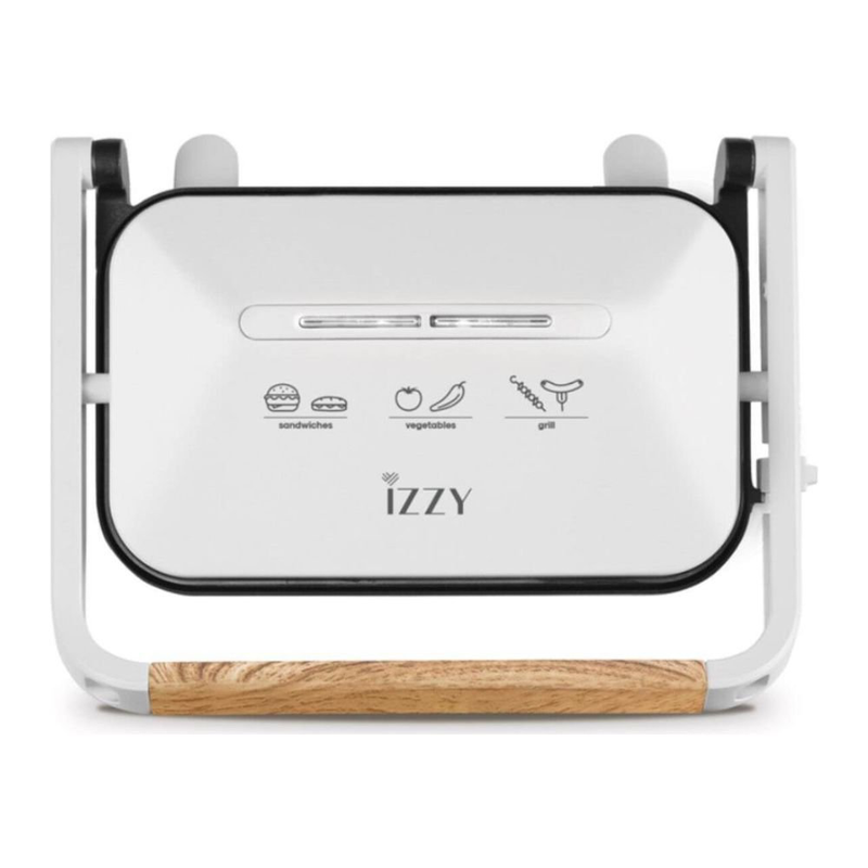 Izzy &tau;&omicron;&sigma;&tau;&iota;έ&rho;&alpha; panini 1300w &mu;&epsilon; &xi;ύ&lambda;&iota;&nu;&eta; &lambda;&alpha;&beta;ή & &alpha;&nu;&tau;&iota;&kappa;&omicron;&lambda;&lambda;&eta;&tau;&iota;&kappa;έ&sigmaf; &pi;&lambda;ά&kappa;&epsilon;&sigmaf;, , medium-null