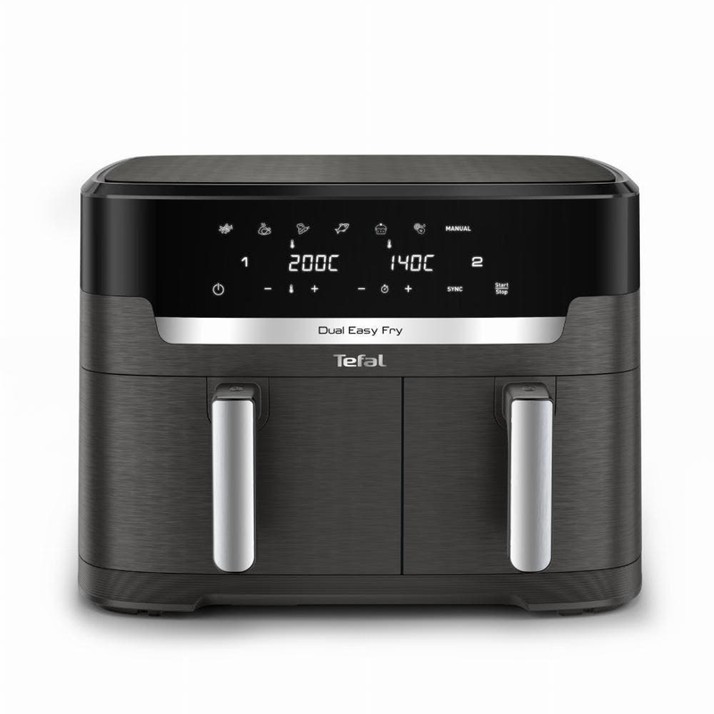 Tefal easy fry dual xxl 11l ey942hg0, , medium image number null
