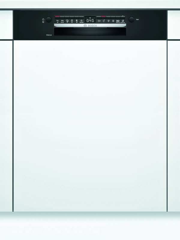 Bosch serie | 4 built-in dish washer 60 cm μαύρο smi4htb31e, , medium-null