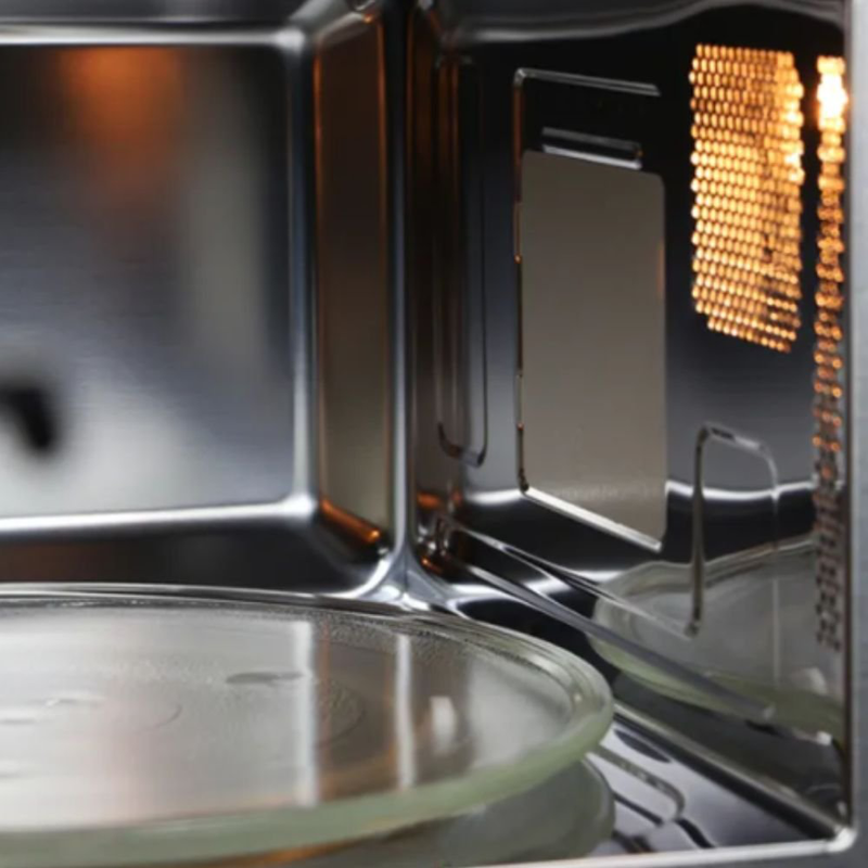 Product image: Midea εντοιχιζόμενος φούρνος μικροκυμάτων 25l 900w με grill, 2 λειτουργίες θέρμανσης & 8 προγράμματα, inox tg925e3bks, , medium-null