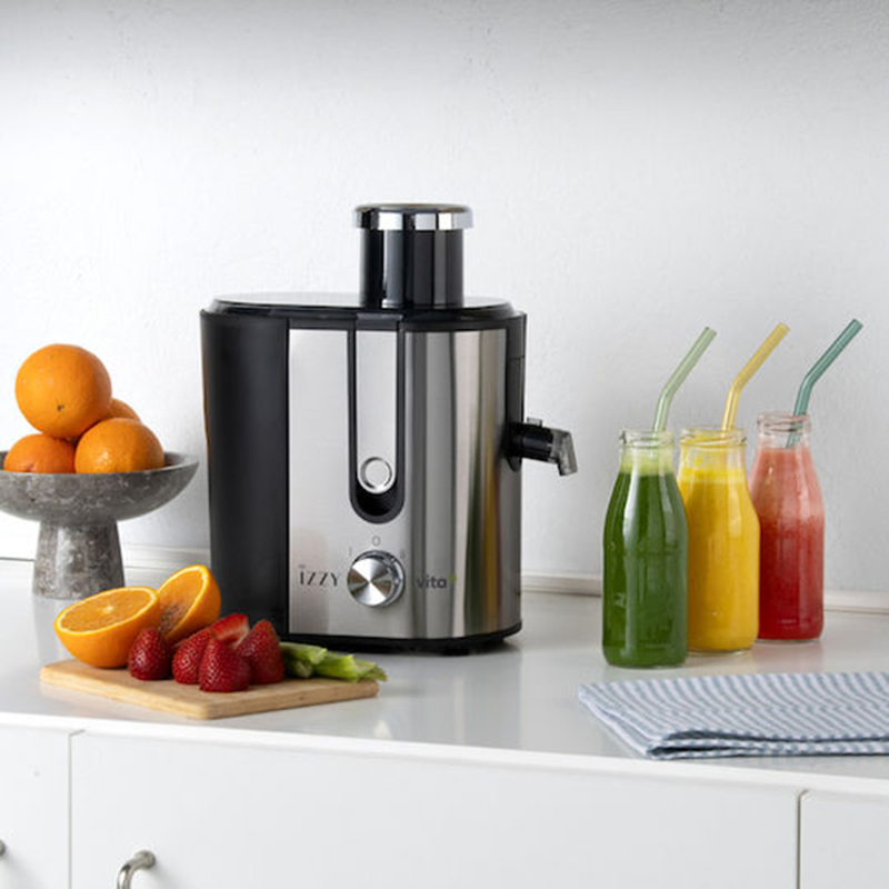 Izzy 222472 my-624 vita+ αποχυμωτής 600w inox ασημί, , medium-null