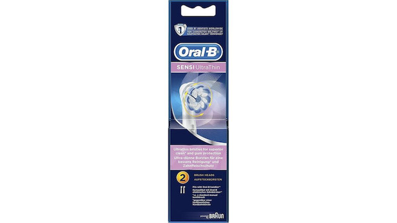 Oral b pro sensitive clean soft electric toothbrush replacament brush heads 2pieces, , medium-null