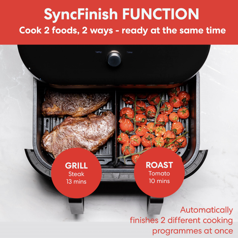 Instant pot Air fryer versazone technology 8.5l black vortex plus 140-1001, , medium-null