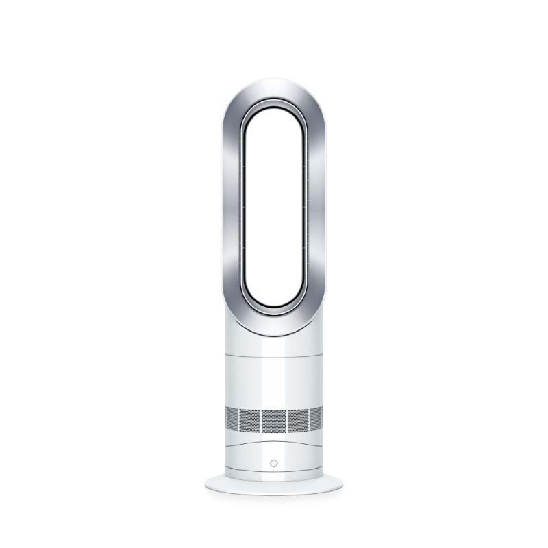 Dyson hot+cool™ jet focus am09 gan heater - white/silver, , medium image number null