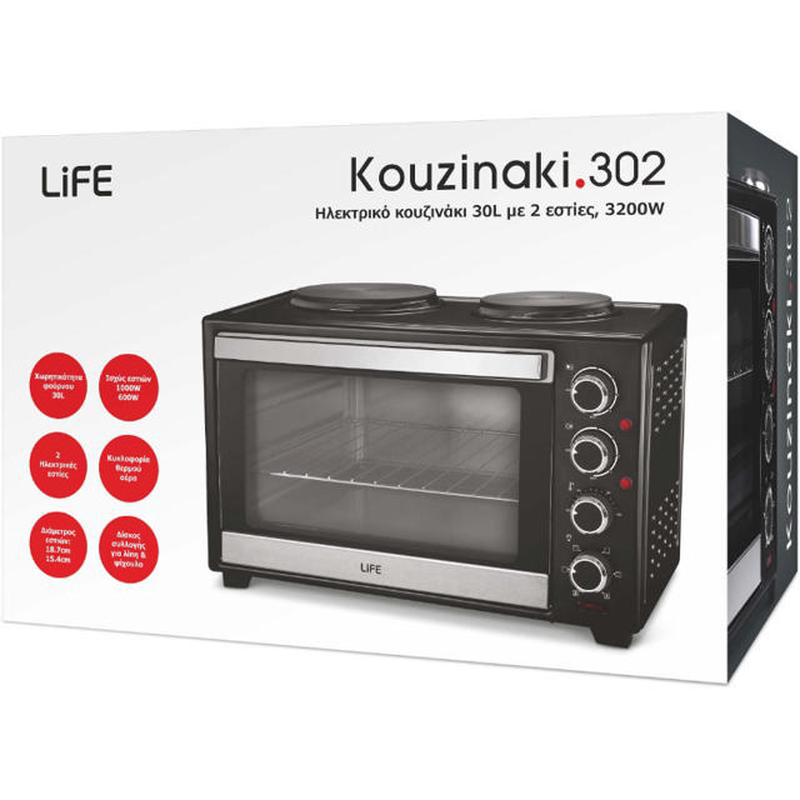 Life 221-0153 &eta;&lambda;&epsilon;&kappa;&tau;&rho;&iota;&kappa;&omicron; &kappa;&omicron;&upsilon;&zeta;&iota;&nu;&alpha;&kappa;&iota; 30l 3200w, , medium-null