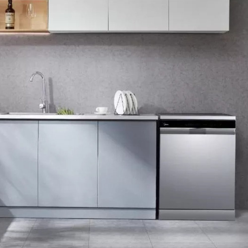 Product image: Midea πλυντήριο πιάτων ελεύθερης τοποθέτησης 60cm για 14 σερβίτσια με autodoor, powerwash & Wi-Fi, inox mfd60s500x-cyp, , medium-null