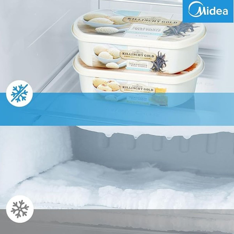 Midea &psi;&upsilon;&gamma;&epsilon;ί&omicron; side by side 548l inverter total no frost &mu;&epsilon; all around cooling & quick freeze, inox mers530fge02, , medium-null