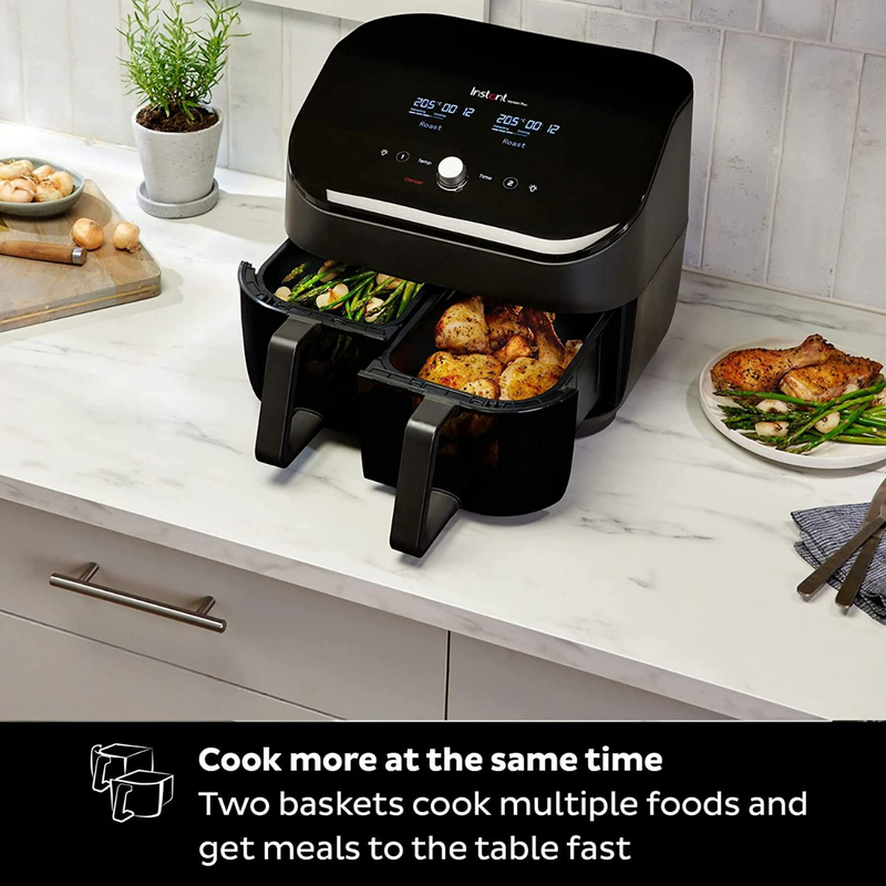 Instant pot Air fryer 7.6l charcoal vortex plus 140-3110-01-uk, , medium-null