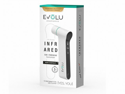 Evolu no contact 3in1 thermometer – no touch medical thermometer for adults