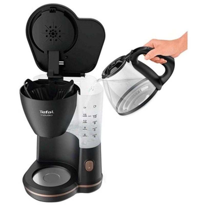 Product image: Tefal coffee maker includeo 1.25l black 1000w, , medium-null