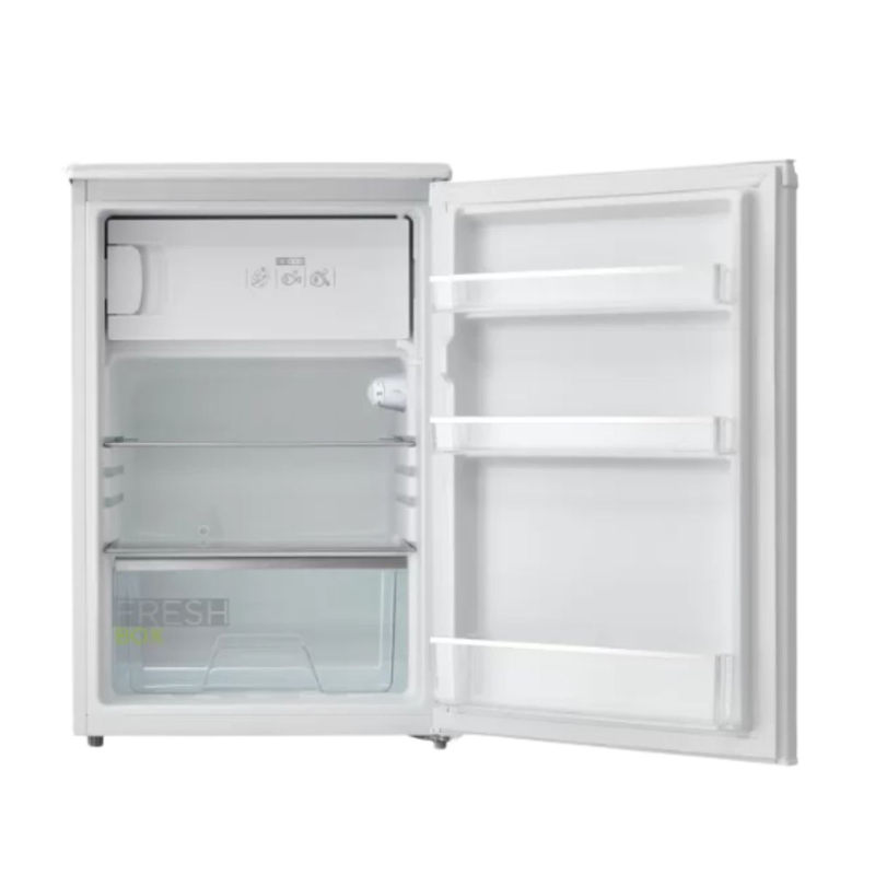 Product image: Midea μονόπορτο ψυγείο 113l 5 cu.ft με συρτάρι λαχανικών & led φωτισμό, λευκό mdrd168fgf01, , medium-null