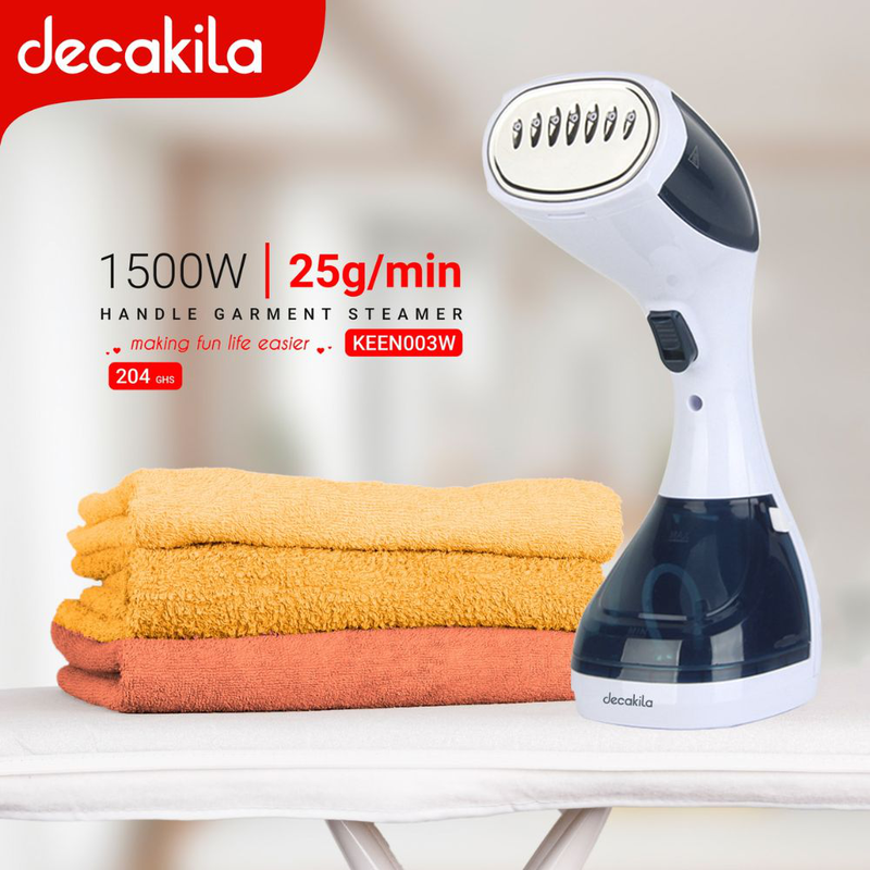 Decakila handle garment steamer 1500w keen003w, , medium-null