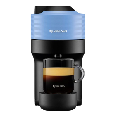 Nespresso vertuo pop μηχανή καφέ με centrifusion™ τεχνολογία & 6 μεγέθη ροφημάτων για κάψουλες vertuo,19bar, pacific blue, , medium