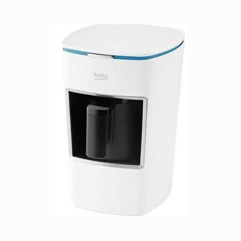 Beko bkk 2300 μηχανή ελληνικού καφέ 670w με χωρητικότητα 250ml λευκή, , medium-null