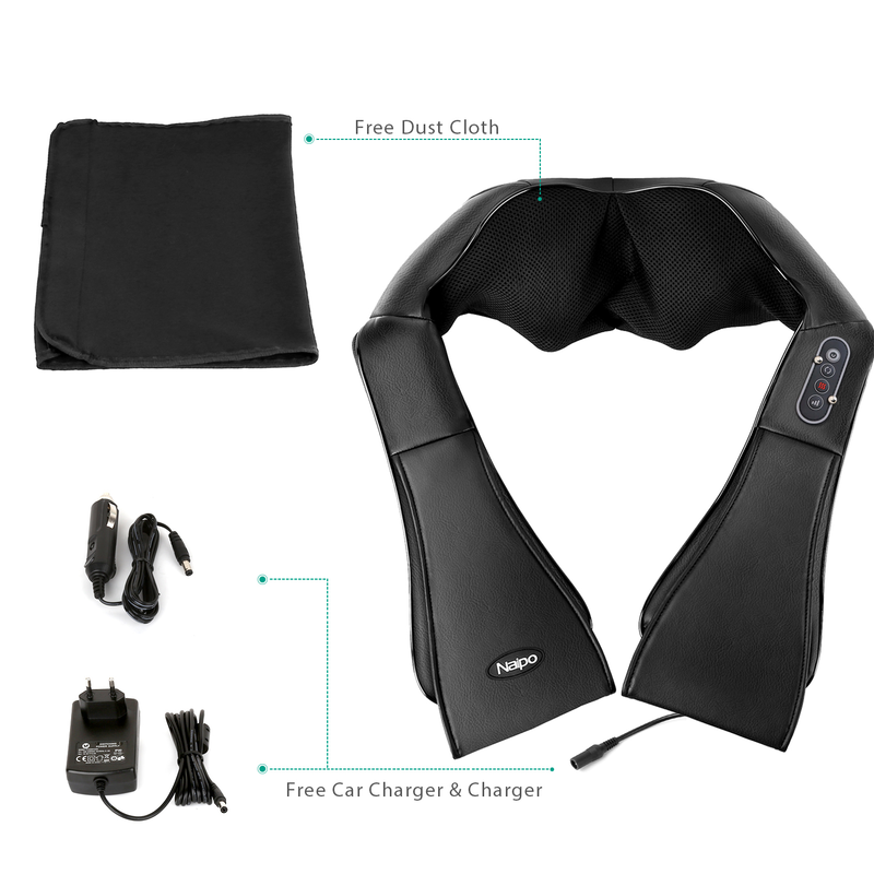 Neck & shoulder massager with wire image number null