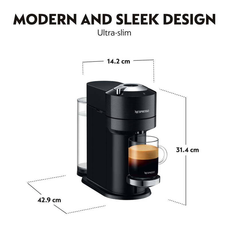 Nespresso vertuo next premium coffee machine black-null