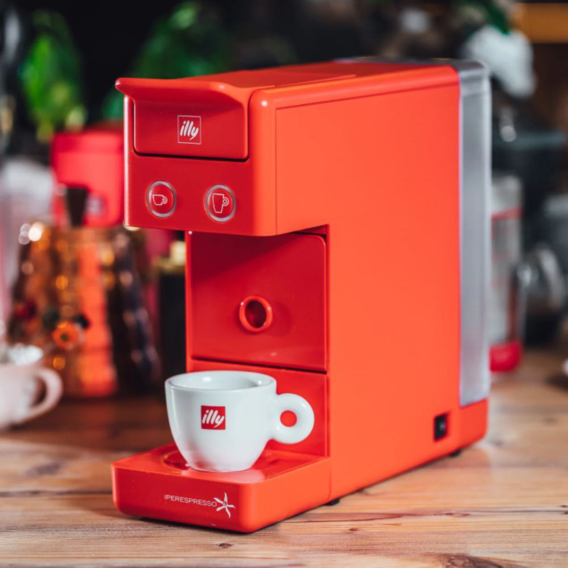 Μοναδική προσφορά illy y3.3 καφετιέρα για κάψουλες iperespresso πίεσης 19bar κόκκινη + συσκευή για αφρόγαλα, , medium-null