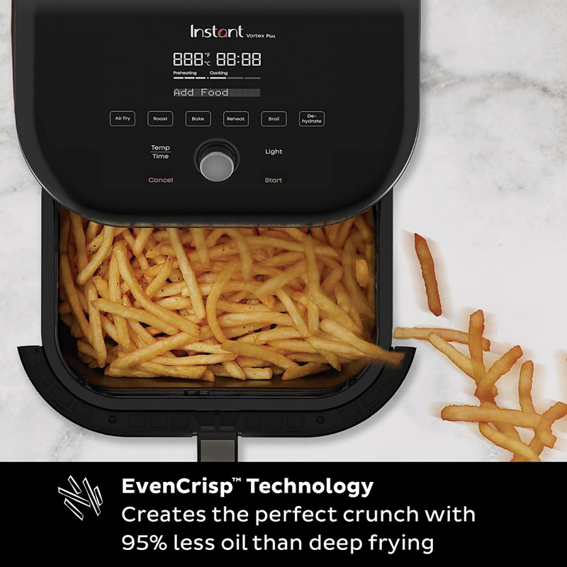 Instant pot Air fryer clearcook 5.7l stainless steel vortex plus ip-vortexplus-5.7l, , medium-null