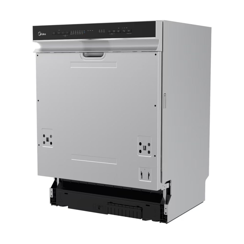 Product image: Midea ημιεντοιχιζόμενο πλυντήριο πιάτων 60cm για 14 σερβίτσια με powerwash, natural dry & Wi-Fi, inox mdwes1433db-w, , medium-null