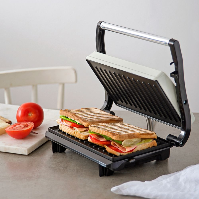 Product image: Izzy τοστιέρα γκριλιέρα 800w panini 123 creme, , medium-null