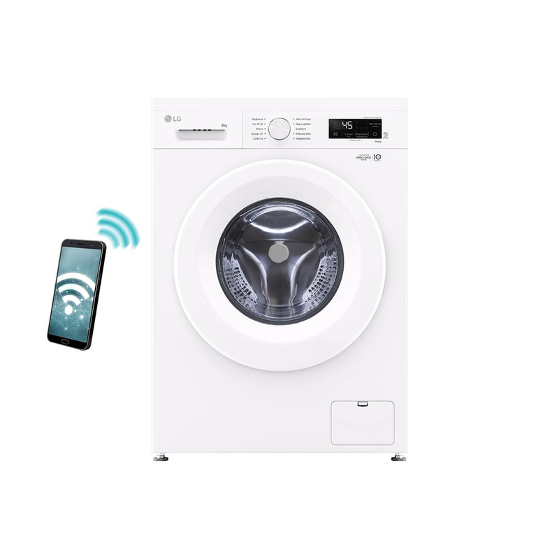 Lg wasching machine 8kg f4x1008nwh, , medium-null