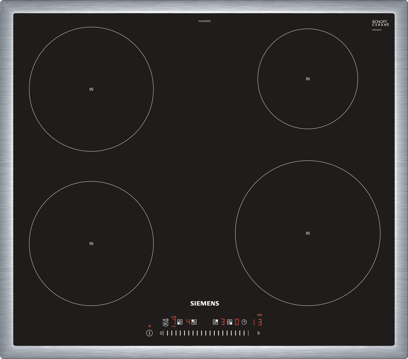 Siemens eh645feb1e induction hob - black premium ! 5 years warranry !, , medium-null