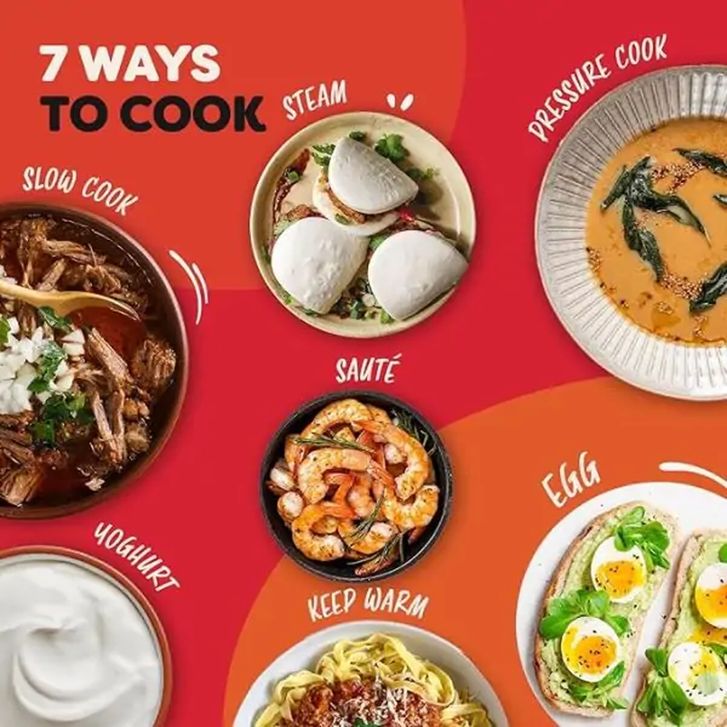 Instant pot classic xl 7.1l multi-cooker 140001901-null