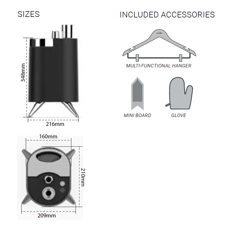 Steamone compact steamer (minilys) sku minilys, , medium-null