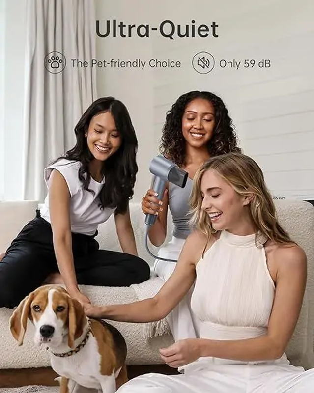 Laifen swift special high-speed hair dryer matte black, , medium-null