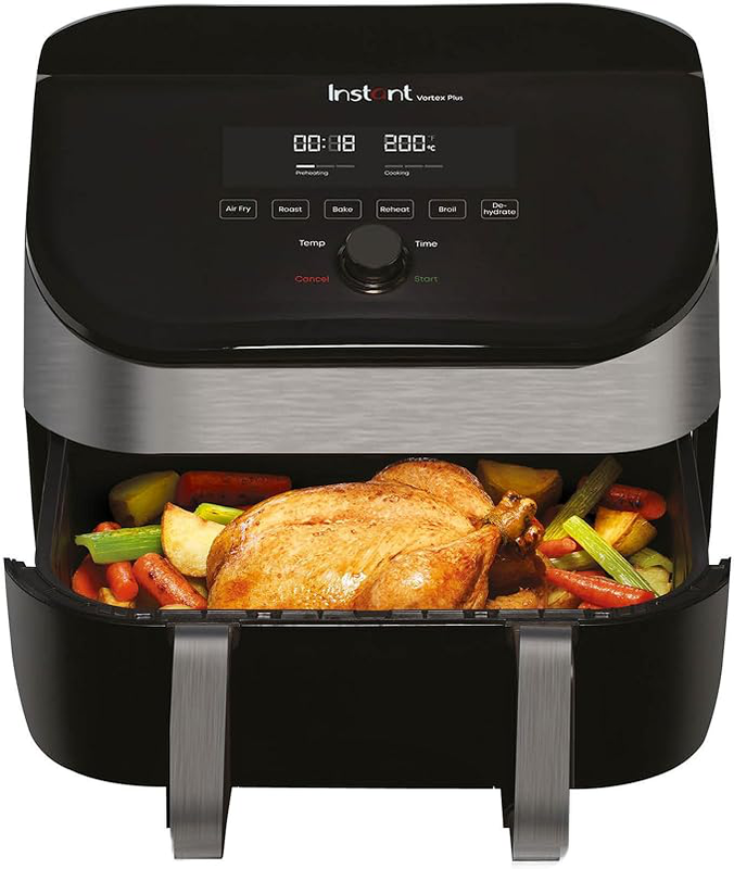 Instant vortex plus clearcook versazone Air fryer, 8.5l, stainless steel, , medium-null
