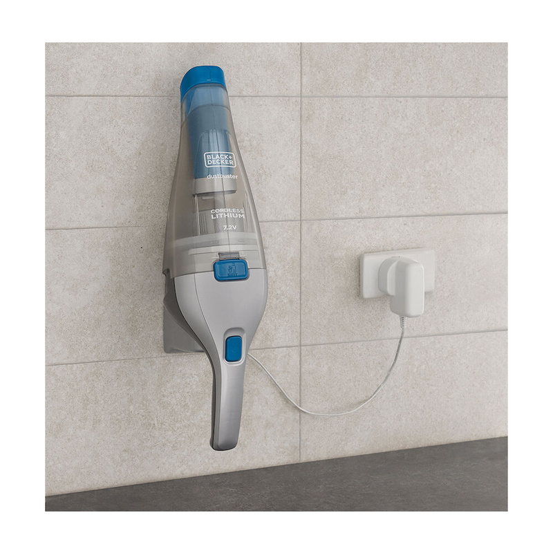 Black+decker nvc215wa rechargeable handheld vacuum 7.2v 385ml black-null