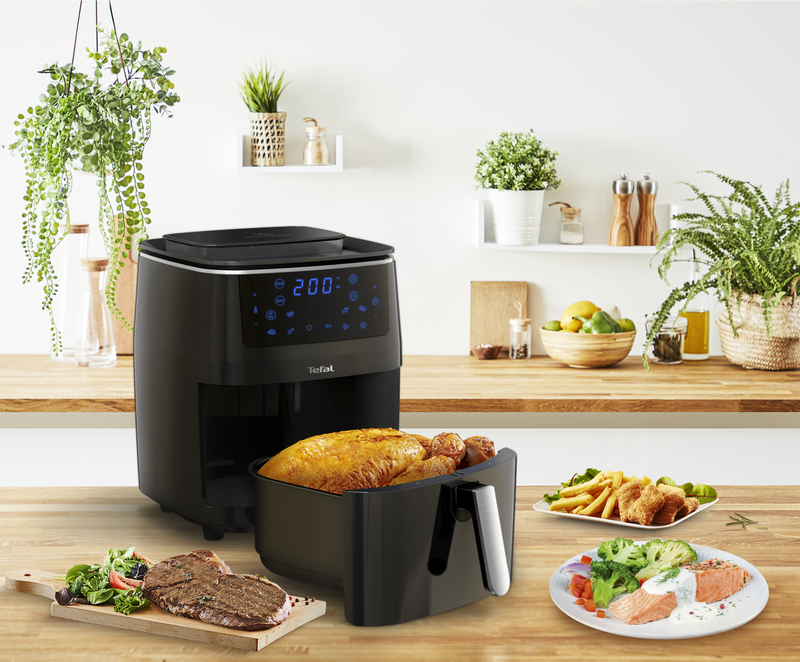 Tefal &phi;&rho;&iota;&tau;έ&zeta;&alpha; &alpha;έ&rho;&omicron;&sigmaf; lcd &omicron;&theta;ό&nu;&eta; 6.5l black easy fry fw2018-null